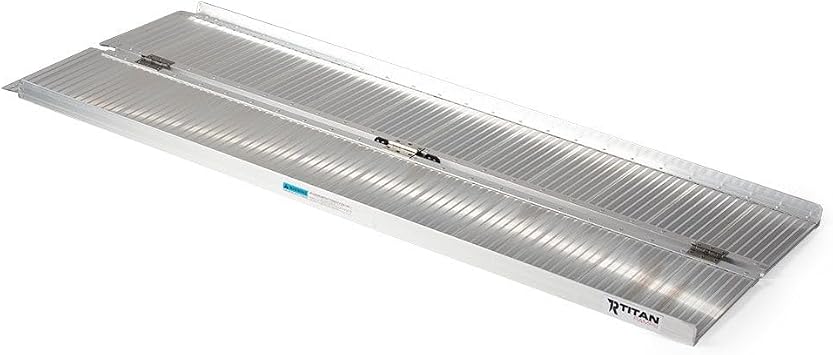 6 Wheelchair Scooter Ramp, Folds, for Entryway, 600 lb, Titan Ramps