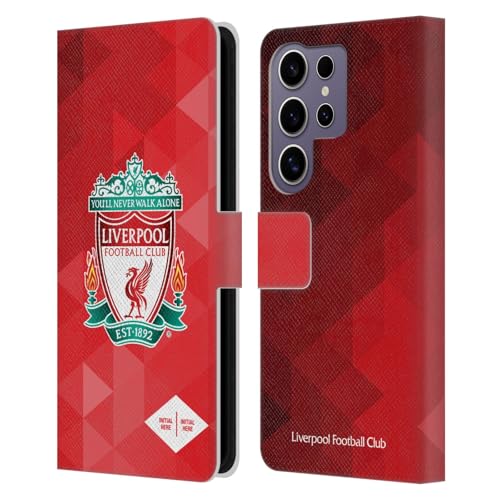Coque Samsung Galaxy S25 Ultra Liverpool FC en cuir PU à portefeuille