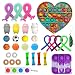 Libershine Fidget Toys Pack Economici, 34 Pezzi Set di Giocattoli Sensoriali, Allevia Lo Stress e lansia Giocattolo, Decomprimere Il Giocattolo, per Bambini Adulti Ansia Autismo ADHD