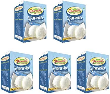 Dharmasut Vanilla Ice Cream Powder 500 G(Pack Of 5)