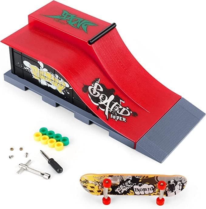 Image of CLA6 Mini Skatepark Kit | Beginner Fingerboard | Complimentary Tools, Wheels and eBook |