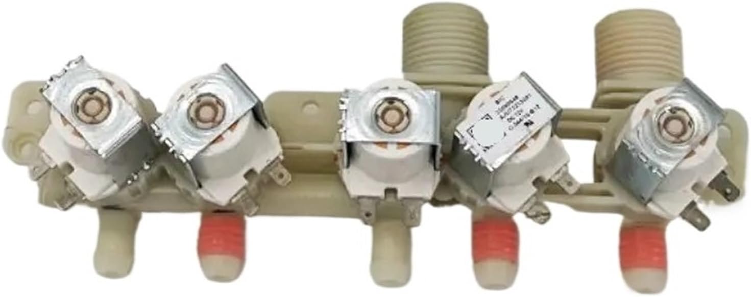 Washing Machine Inlet Valve,for AJU73213301,Compatible For Samsung Drum Washing Machine DC12V Five-head Washer Parts