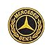 Mercedes Benz Embroidered Iron on Patch ,Sew on Car Logo Clothes Clothing Motorcycle