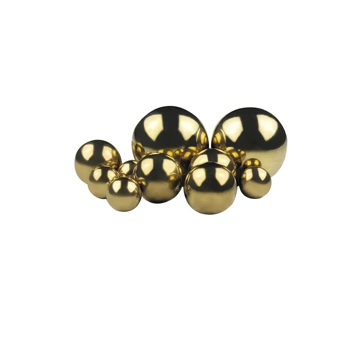 Copper Bearing Balls 1-50Pcs1/1.5/1.8/2.0/2.2/2.381/3/3.5 to 60mm Copper Ball Solid Pure Brass H62(50mm-1pcs)