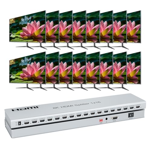 Interruptor de puerto HDMI múltiple 8K 60Hz con soporte 4K 120Hz
