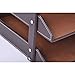 UnionBasic 3-Layer Document Paper Letter Tray, Faux Leather Desktop File Sorter Organizer Tray, Black
