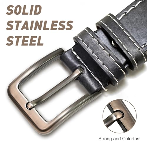 QVYQVY Metal Belt with Buckle Classic Unisex Replacement Belt Buckle For All Kinds of Dressing Styles Gifts