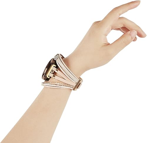 Vista 4 de Compatible con Samsung Galaxy Watch 7FE6543 Band1.575 in 1.732 inActive 2Galaxy Watch 5 ProWatch 7&6&4 Classic 1.693 in1.850 in1.654 in1.811