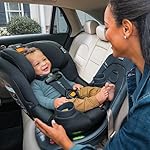Chicco Fit360 ClearTex Rotating Convertible Car Seat with 360 Degree Rotation for Rear-Facing and Forward-Facing Usage, LeverLock Self-Tensioning Lock System | Slate/Grey - Image 2