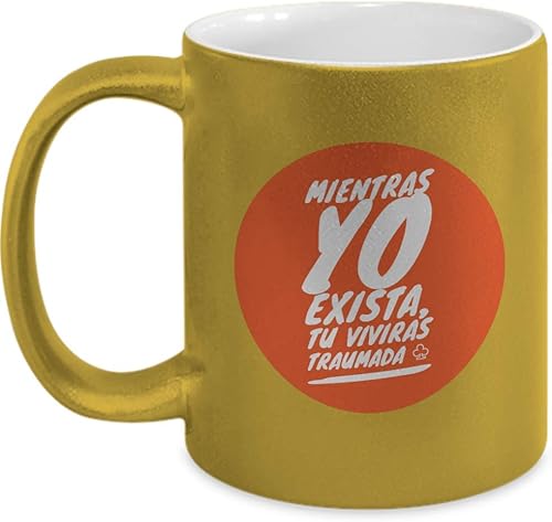 Miniatura 3 de Taza de Cafe Yo Vaso, taza café divertidas, tazas personalizadas, taza de café inspiradoras, taza con mensajes positivos., 11onza, Plateado