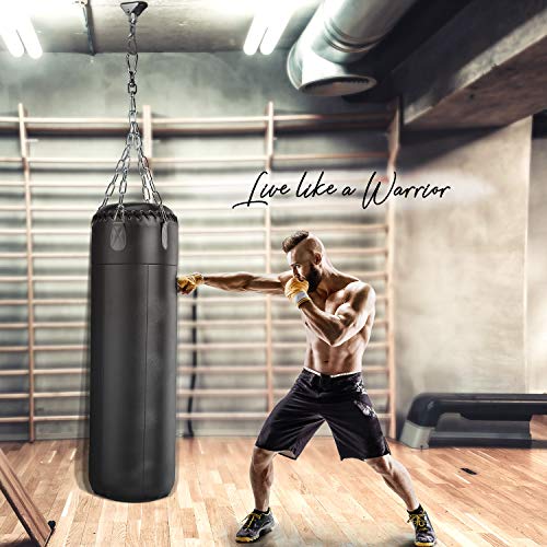 image for Yes4All Punching Bag Hanger, Stainless Steel Swivel Chain with 4 Snap 