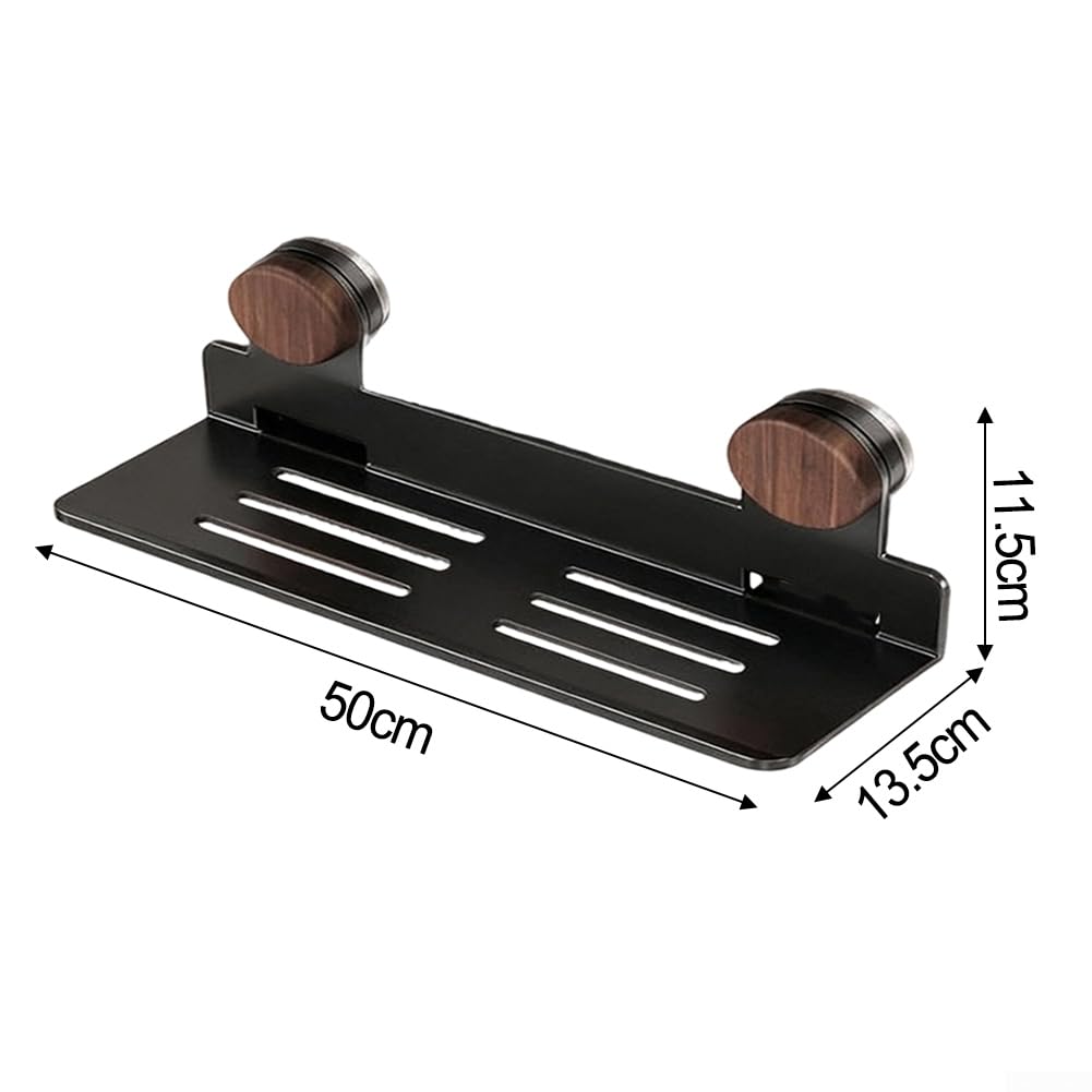 para estante Ducha para acero Inoxidable Aluminio Nogal para(50cm)