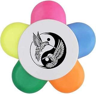 Azeeda 'Yin Yang Hummingbirds' Flower Shape H...