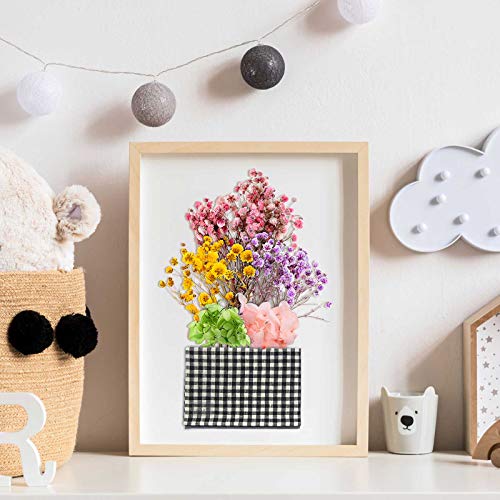 4 Bags Natural Dried Pressed Flowers Leaves Set, Mixed Dried Flowers Colorful Real Dry Flowers For Diy Candle Resin Jewelry Nail Crafts Pendant Floral Decoration Supplies #TOP4