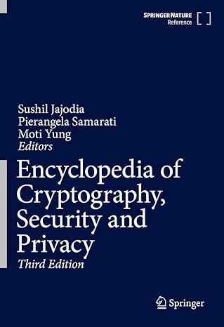 Encyclopedia of Cryptography, Security and Privacy, 3rd Edition-finelybook