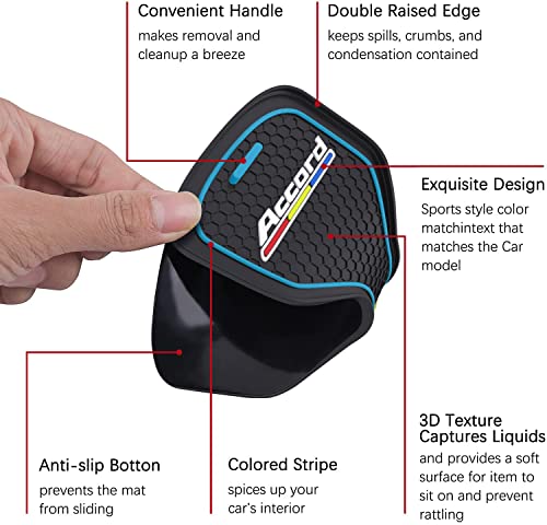 Posavasos para auto compatible Accord 2018-2022 miniatura 5