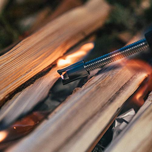 Boulder Tools Rechargeable Arc Lighter - Flameless Lighter - USB Plasma Lighter - Adjustable Extra Long Lighter for Hard to Reach Candles, BBQ Grills, Stoves, Fireplace, Campfires
