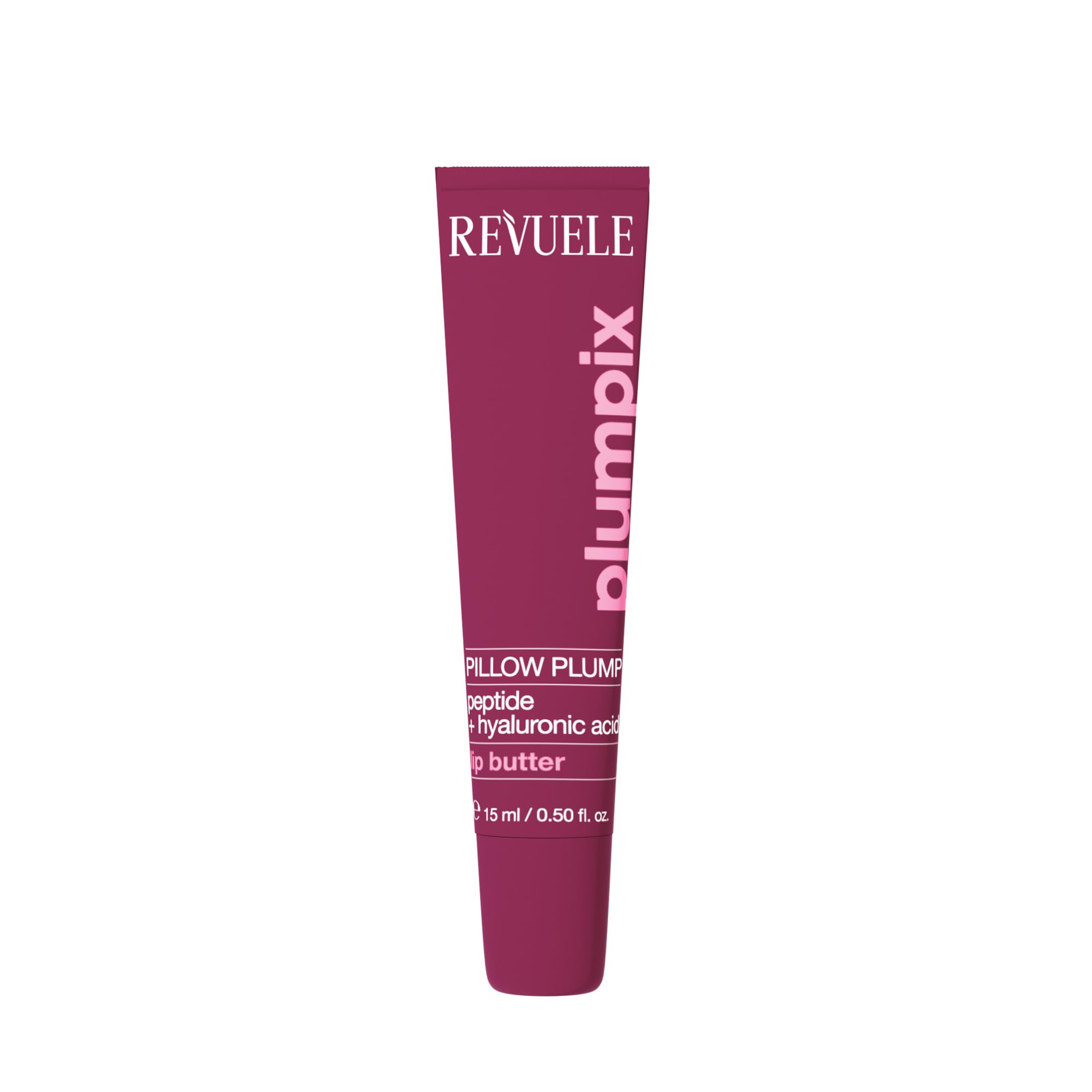 REVUELE PILLOW PLUMP Burro Labbra 15 ml – Balsamo per Labbra Nutriente con Burro di Karitè e Olio di Cocco, Idratante Intensivo, Ammorbidisce Visivamente le Labbra e Dona Lucentezza Naturale