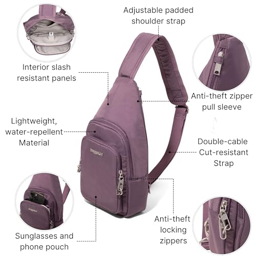 Image of Baggallini Securtex Anti-Theft Daytripper Sling