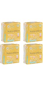 Amazon.co.jp: ナチュラムーン (NaturaMoon) 生理用ナプキン 普通の日