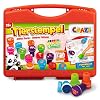 CRAZE Stempelkoffer 26 stempels voor kinderen diermotieven stempelset incl. papierblok in koffer afwasbaar 17784,Multi…