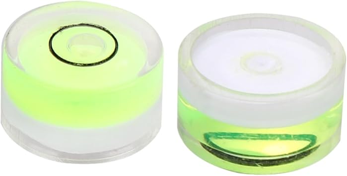 FRCOLOR 16pcs Tripod Camera Bubble Camera Mini Level Drill Level Attachment Level Universal Spirit Level Green Tool Sign Spirit Level Con