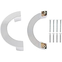 Bivethoi 2 Pcs Semi-Circular Pull Handle, 2.5" / 64mm