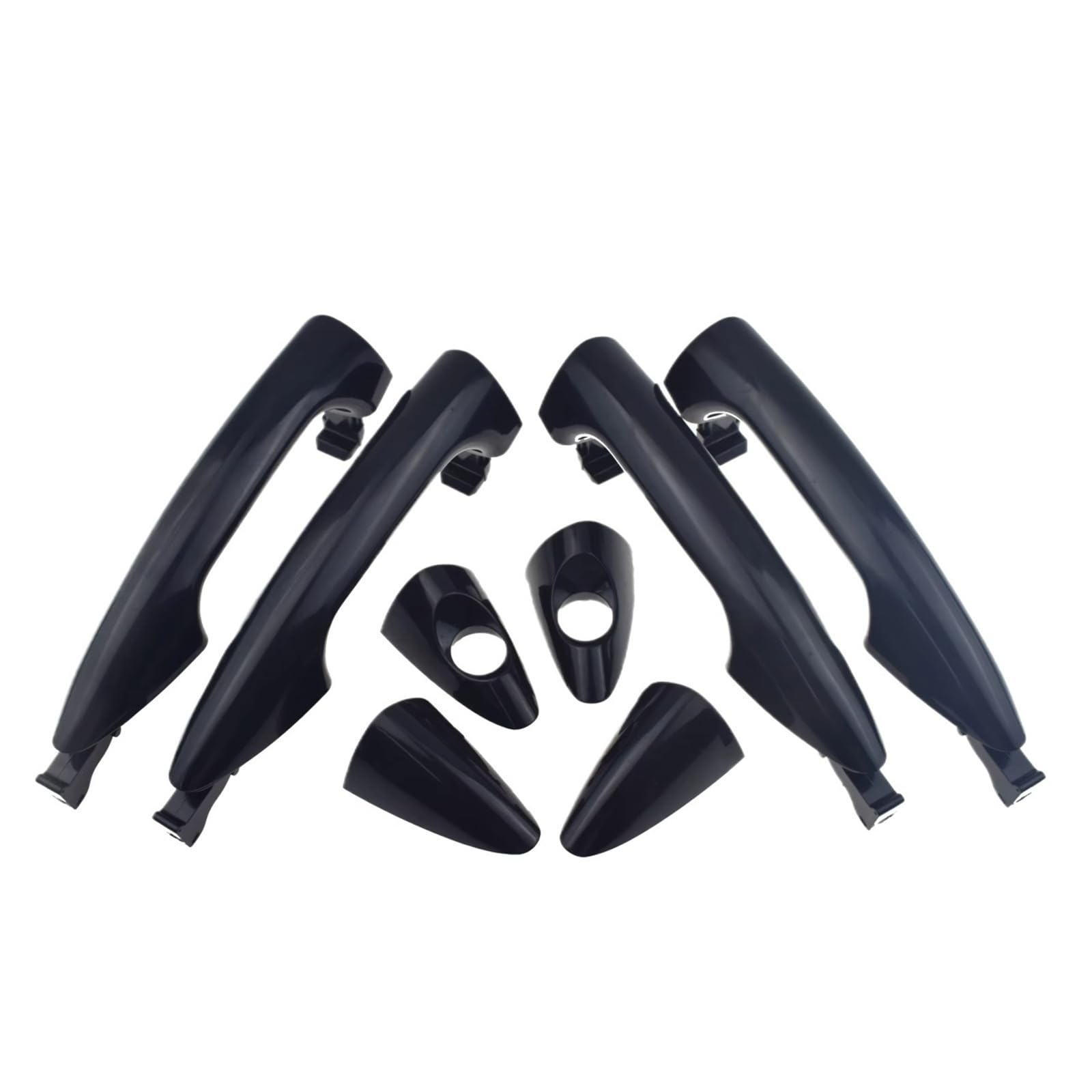 Kpuwers Exterior Door Handle Exterior Door Handle 826611R050 826621R060 826511R050 826521R050 for Hyundai for Accent 1.6L 2012 2013 2014 2015 2016 2017 Handles Replacement(FL FR RL RR 4 Sides)