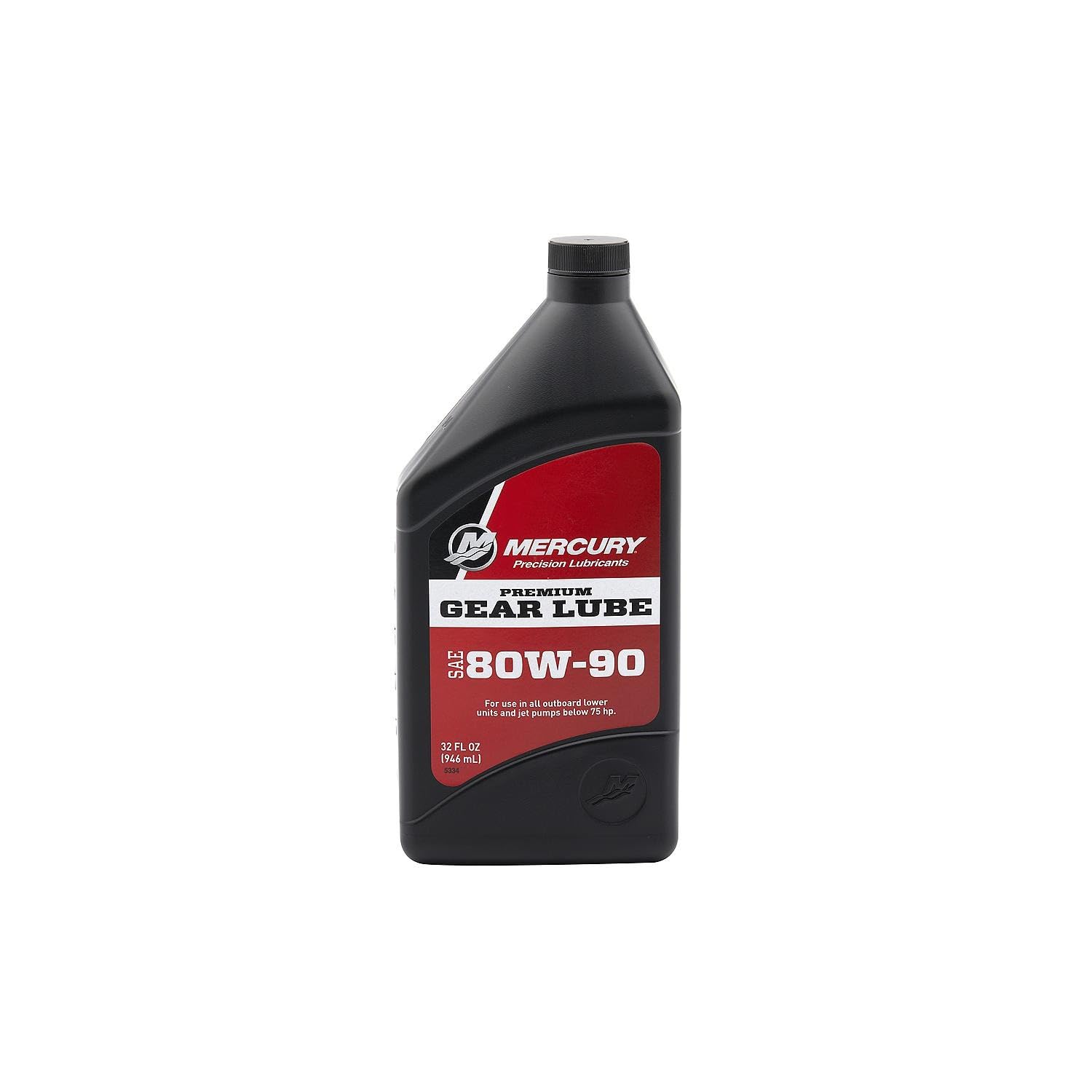 80W-90 Premium Gear Lube for Outboards and Sterndrives, 1 Quart 858058K01