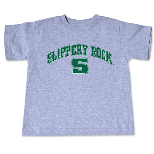Slippery Rock University Kids Short Sleeve Tee | Infant | Toddler | Youth (3T) Grey