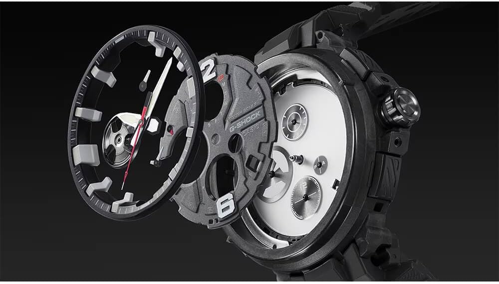 G-Shock Casio Master of G Air Gravitymaster Solar Connected Black Resin Strap Watch - GRB300-1A4