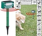 Royal Gardineer Hundeschreck Ultraschall: Ultraschall-Tierschreck gegen Hunde, Nager & Co., Solar, PIR-Sensor (Hunde vertreiben, Ultraschallpfeife gegen, Ton)