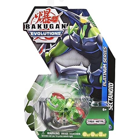 Bakugan Evolutions 2022 Platinum Series Die-cast Ventus Sectanoid Cover