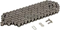 Vista 3 de JT Chain JTC420HDR120SL (Serie 420) Cadena de alta resistencia de 120 eslabones, sin junta tórica, de acero negro, con enlace de conexión