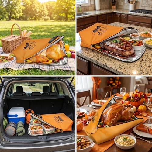 DRYPIKER BBQ Meat Resting Blanket, Reusable Smoker Meat Resting Bag(21inch) — view 5