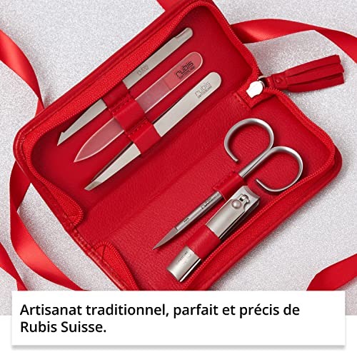 Rubis kit de manucure coffret cadeau élégant 5 pièces avec ciseaux - 6