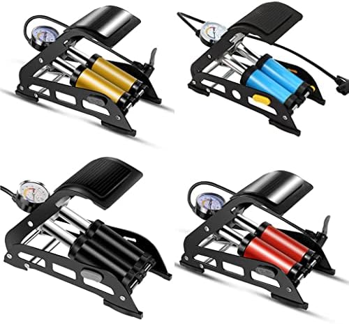 Innovative Dependable: Review 2-in-1 Folding Mini Foot Press Bike Pump!