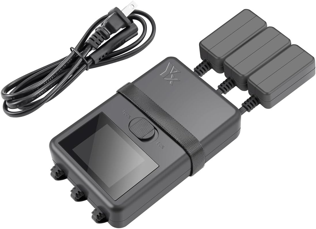 USB Battery Charging Hub for DJI Mini 3 Pro, Rapid Multi Parallel Battery Charger with 3 Ports Compatible with Mavic Mini 3 Pro