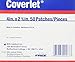 COVERLET PATCH 4"X2 3/4" Size: 50
