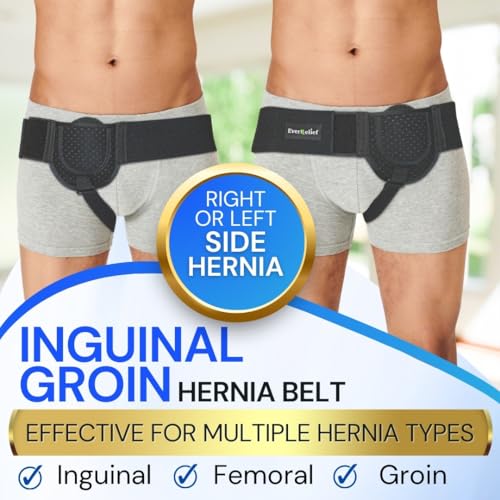 Cinturón para Hernia Inguinal para Hombre Ajustable S/M miniatura 4