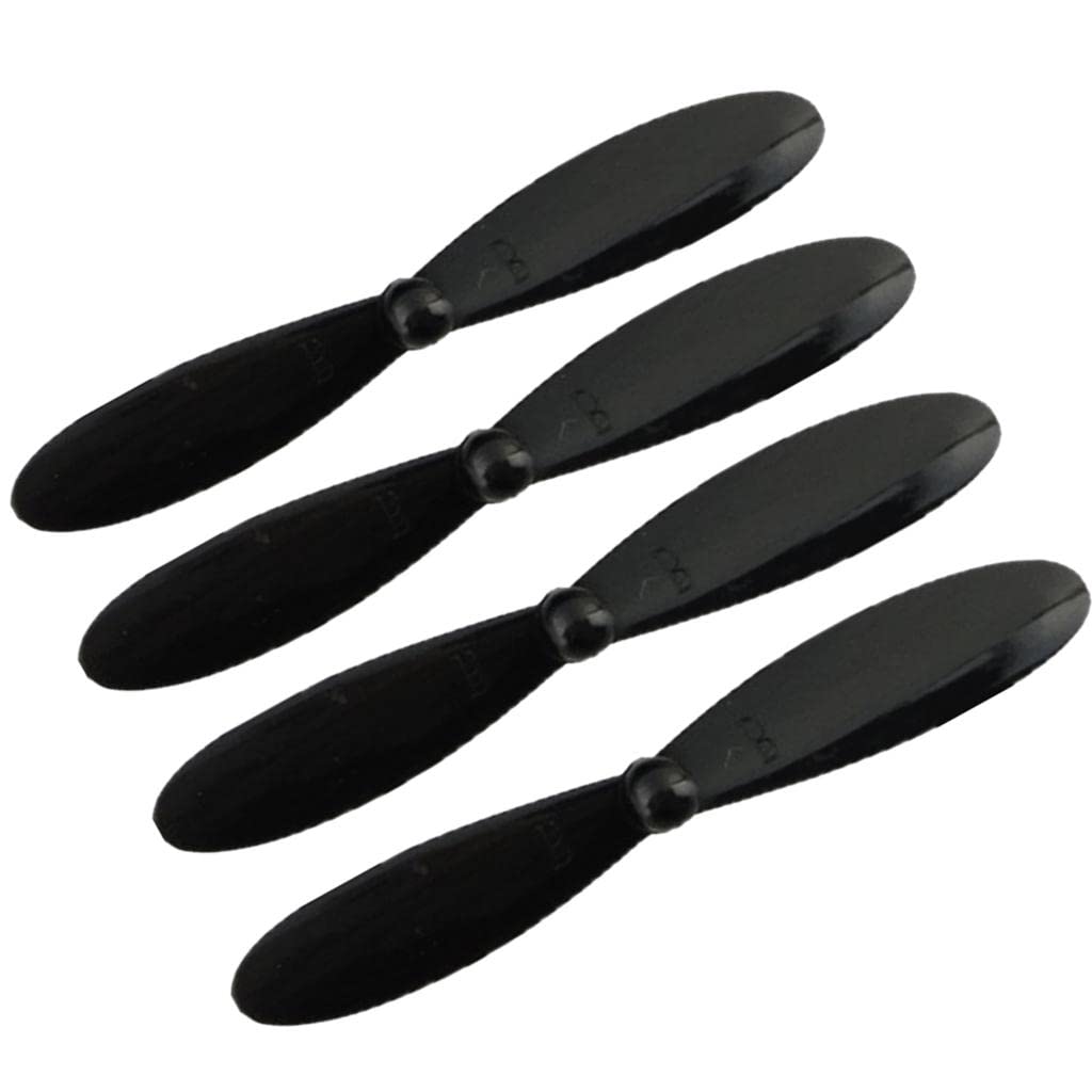 Fashion My Day® 4 Pieces Quadcopter Propeller RC Drone Blades Spare Parts for Hubsan Black |Toys & Games|Remote & App-Controlled Toys|Remote & App Controlled Vehicles|Boats