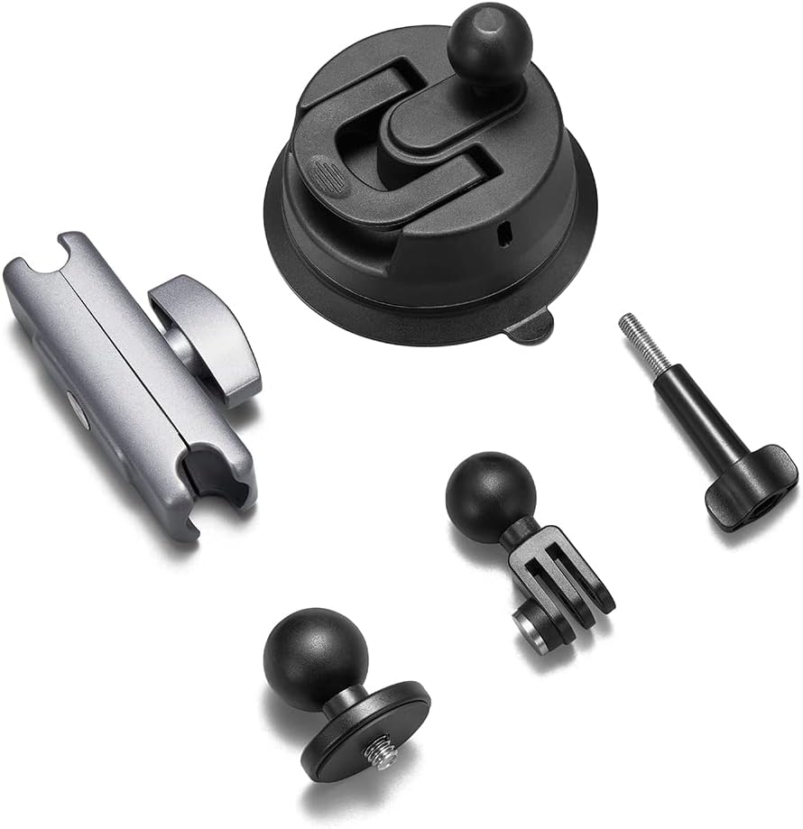 Suction Action Camera Mount,Sturdy Adjustable Multi Device Suction Cup Mount for DJI OSMO Action 5 Pro 4 3, Pocket 3, for Insta360 X4 X3 ACE PRO,for GoPro