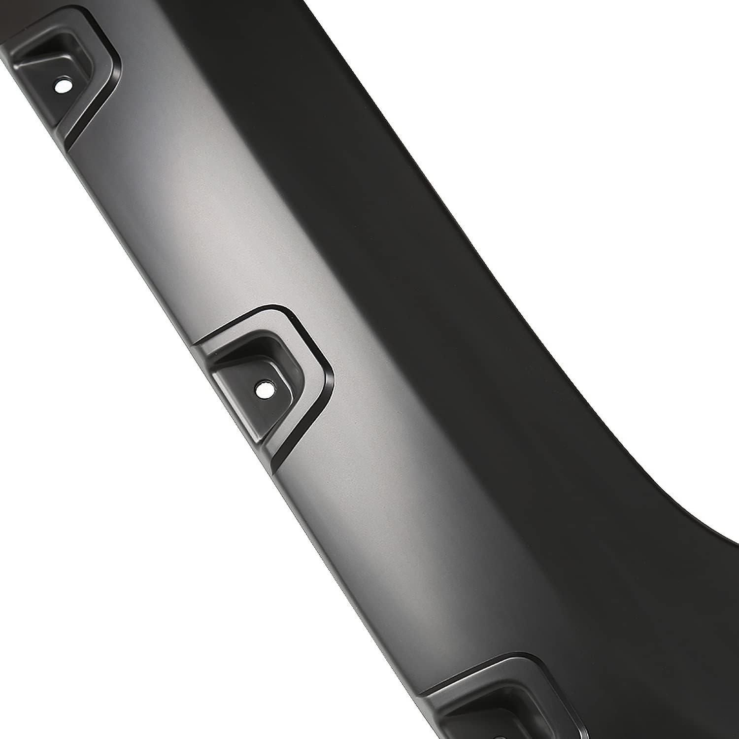 Spec-D Tuning 4PC Front + Rear Smooth Bolt On Pocket Style Fender Flares Compatible with 2014-2018 Chevy Silverado 1500 2500HD 3500HD