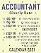 Produktbild Accountants Hourly Rate Calendar 2021: Tax Professional Calendar 2021 -2022 Appointment Planner Book And Organizer Journal - Weekly - Monthly - Yearly
