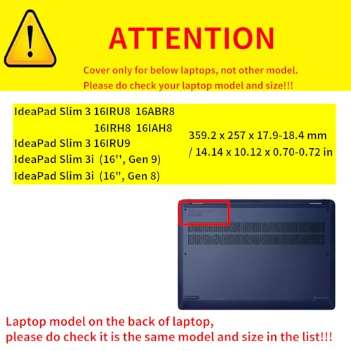 Funda para Laptop Lenovo IdeaPad Slim 16" PU Azul miniatura 2