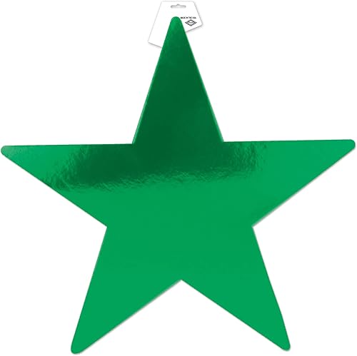 Vista 107 de Beistle 72-Pack Foil Gold Star Cutouts, Awards Night Party Decorations for Festive Celebrations, Starry Theme Decor for Wall & Table, 5