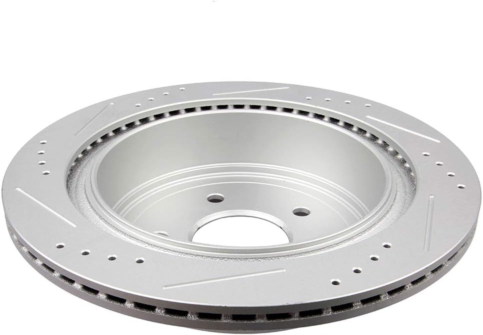 OCPTY Brakes and Rotors, 2pcs Rear Rotors for Infiniti FX35, FX37, FX45, JX35, M35h, M37, M56, Q50, Q60, Q70, Q70L, QX60, QX70; for Nissan Murano, Pathfinder, Quest Automotive Replacement Brake Rotors
