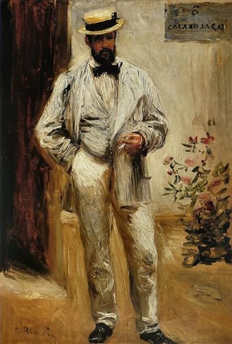 Toile Renoir Charles le Coeur 60x90cm pour inspirer votre espace de travail