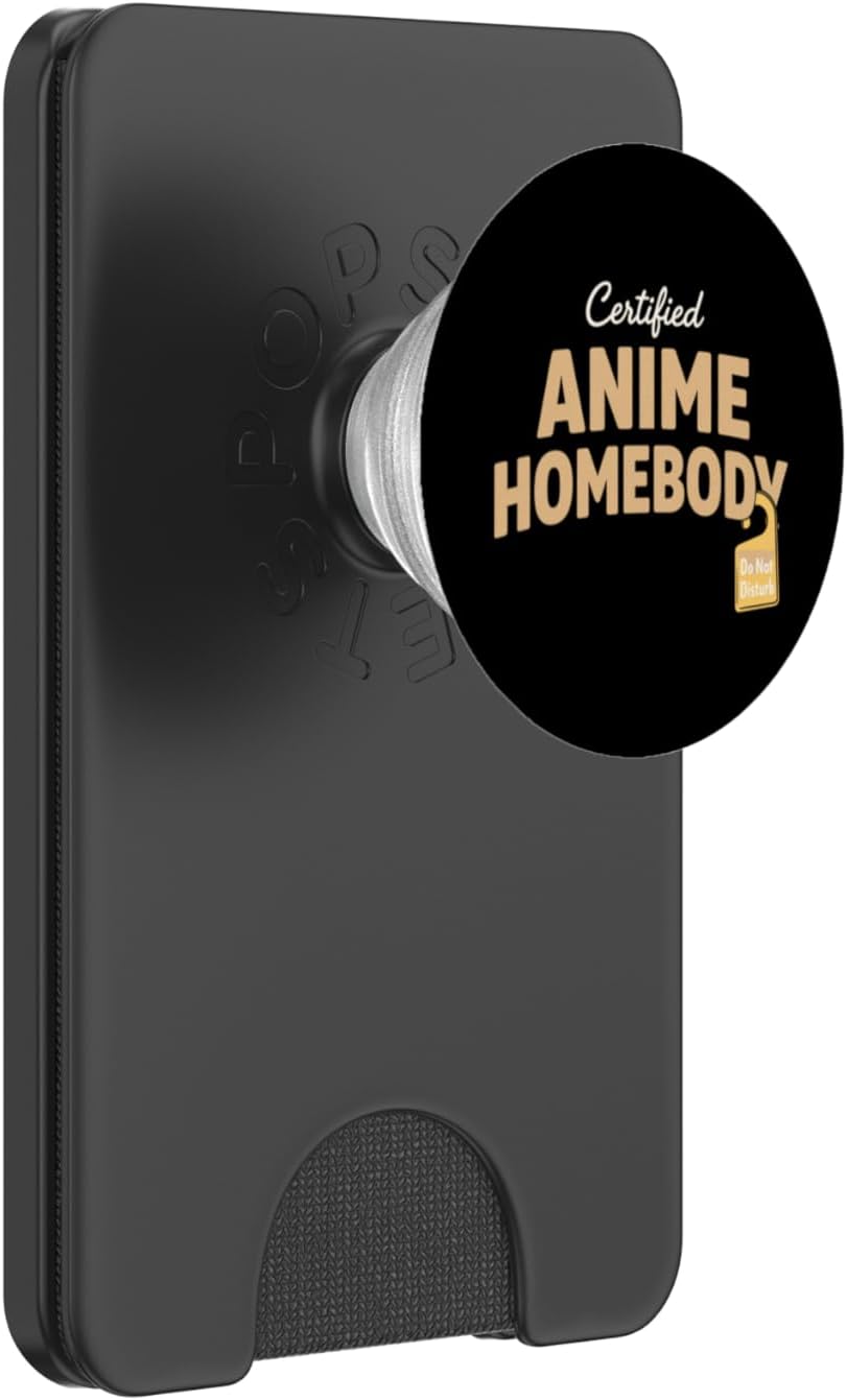 Anime Homebody Cozy Weeb Indoor Anime Lover Stay Inside Gift PopSockets PopWallet for MagSafe