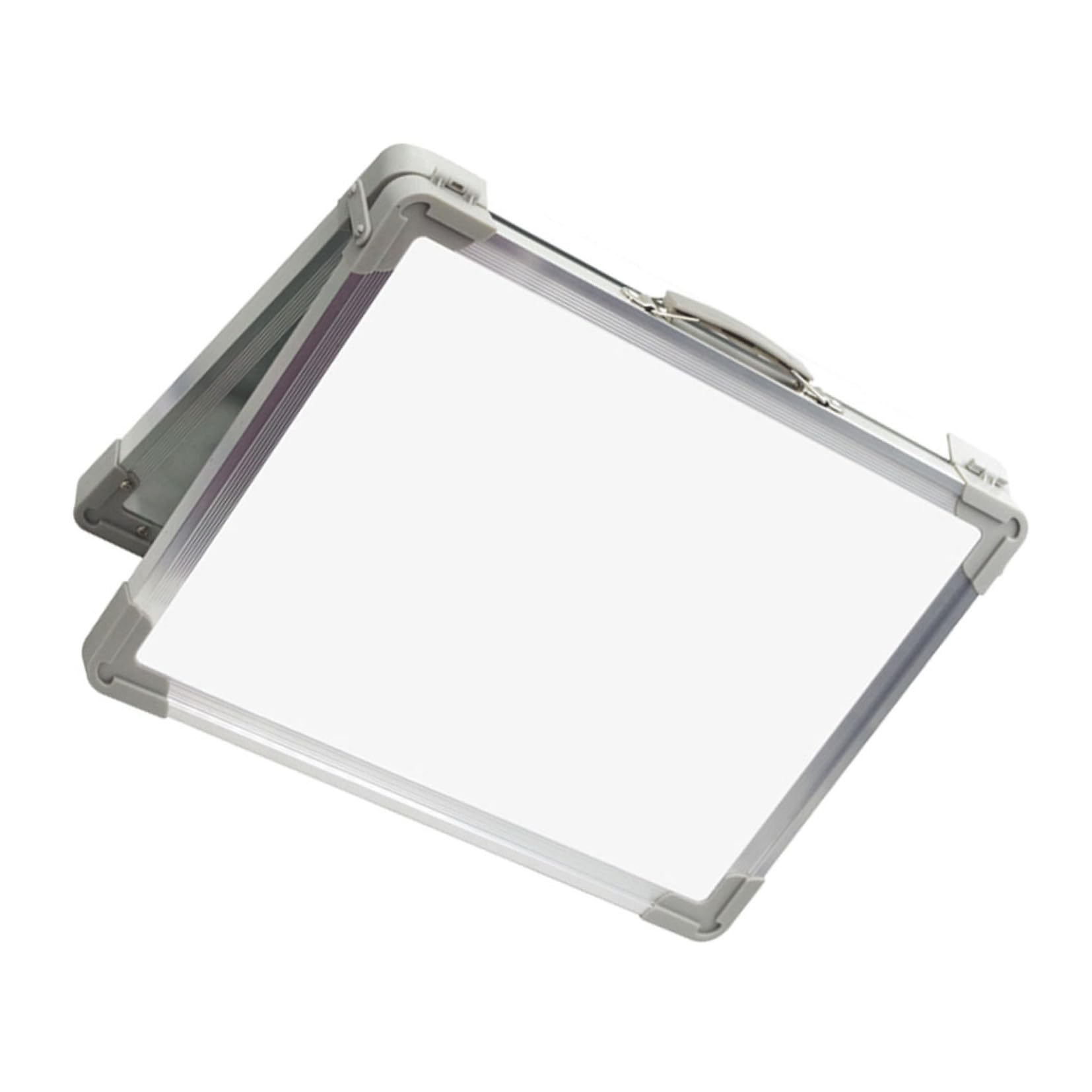 MAGICLULU Lavagna Magnetica Pieghevole Bifacciale da Tavolo Lavagnetta Portatile con Supporto Stabile per Scuola Ufficio e Casa per Scrivere e Disegnare